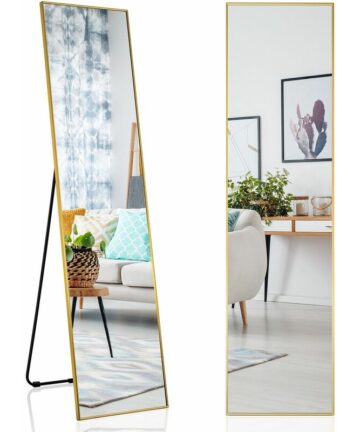 Full Length Mirror Full Body Floor Dressing Mirror Free Standing Or Wall Mounted