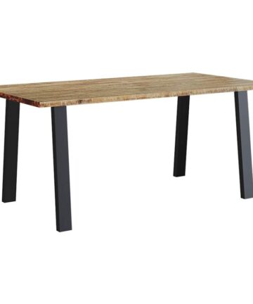 Dining Table 150x90x75 cm Solid Wood Acacia vidaXL