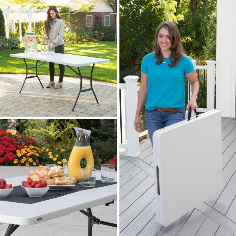 Lifetime 6-Foot Fold-In-Half Table (Essential) - Image 4