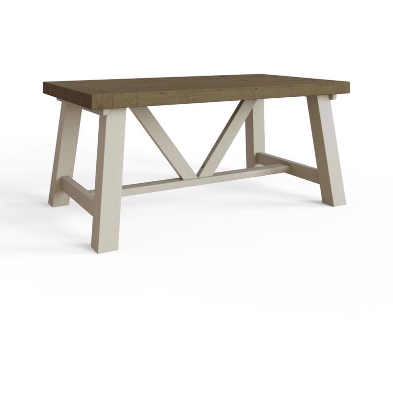 FWStyle Dining Table 160cm Reclaimed Pine - Image 2