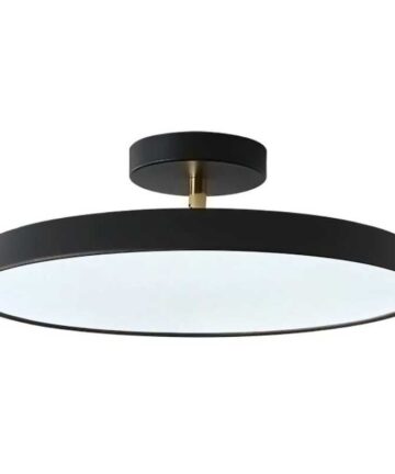 Ceiling Lamp Chandelier TOOLIGHT APP860-C Black 50cm Round 5-light points E27 50x14Cm