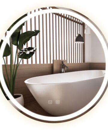 Bathroom LED Mirror REA BAS 90cm