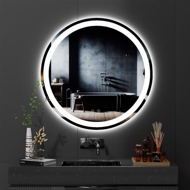 Bathroom LED Mirror REA BAS 90cm - Image 4