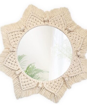 Boho Wall Mirror REA 322048 53cm