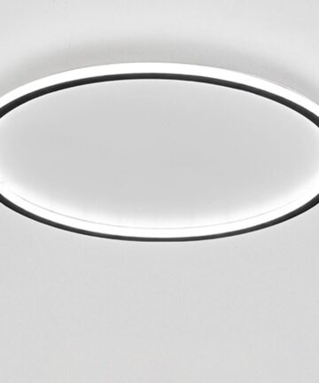 Led Ceiling Light Black, Î¦30CM Round Ceiling Lamp Minimalist Modern Ceiling Light For Kitchen, Hallway, Office, Porch Cold White