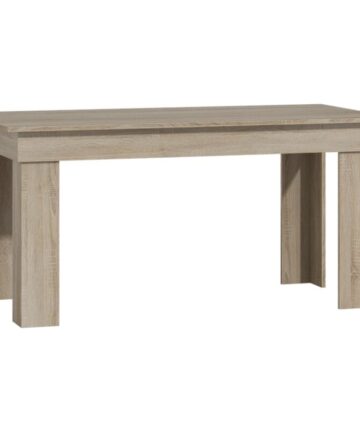 RHEA - Dining table kitchen living room 160x80x75cm - Scandinavian style modern dining table for 6 - Sonama