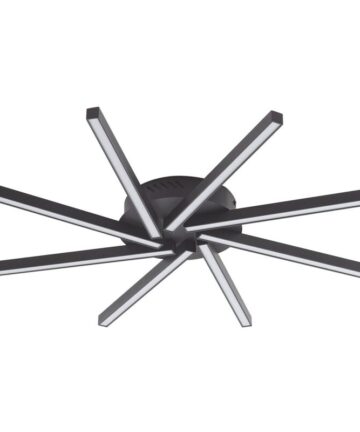 LED Ceiling Lightdimmable 'Tjado' made of Metal for Living Room & Dining Room