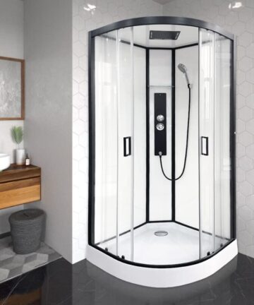Vidalux Kontrast Lux 900 x 900 Quadrant Hydro Shower Cabin