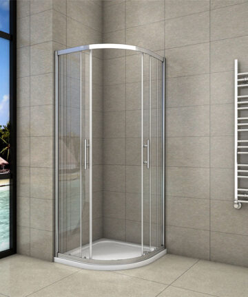 760x760x1900mm Quadrant Shower Enclosure Sliding Door