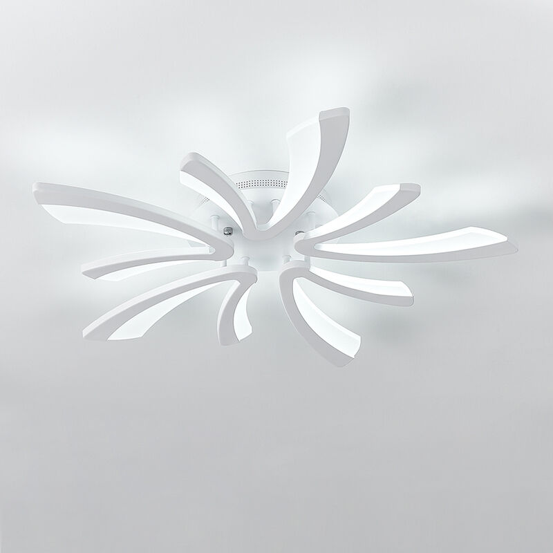Modern V Shape LED Chandelier Ceiling Light,5 Head Cool White - Image 4