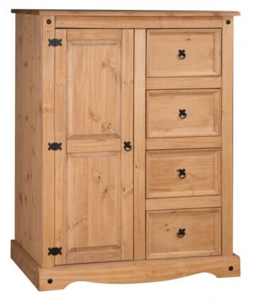 Corona Tallboy Wardrobe