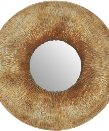 Premier Housewares Faiza Large Textured Wall Mirror