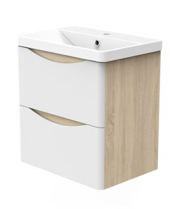 500mm Bathroom Vanity Unit with Basin Sink Wall Hung Cabinet Storage