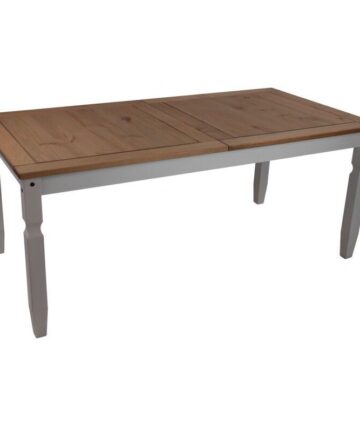 Corona Grey Wax 6'0" Dining Table