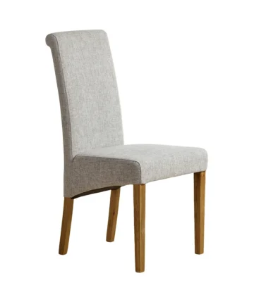 RUSHMERE 4ft 7" Extending Dining Table with 4 Chairs Rustic Solid Oak