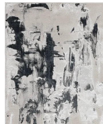 ALASKA METALLIC RUG 200 x 290cm - Silver