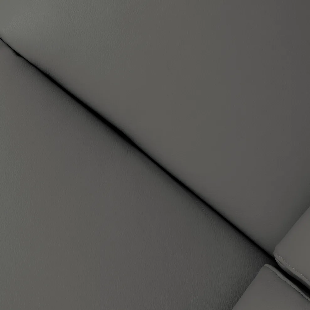 ARABELLA 2 Seater Electric Recliner Sofa with Power Headrests Elephant Grey Leather - Image 13