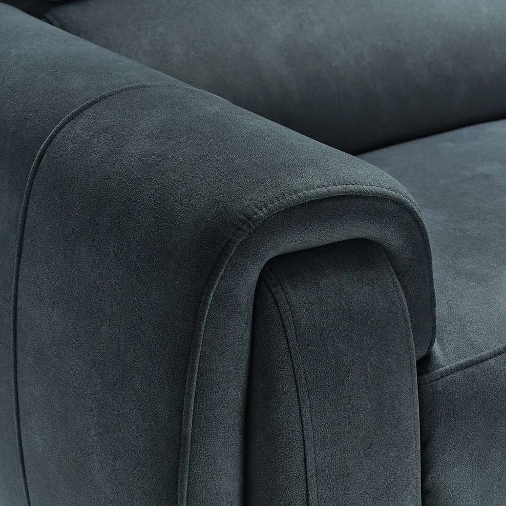 ARABELLA 2 Seater Recliner Sofa with Speakers Dexter Shadow Fabric - Image 22