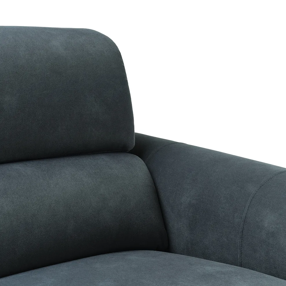 ARABELLA 2 Seater Recliner Sofa with Speakers Dexter Shadow Fabric - Image 23