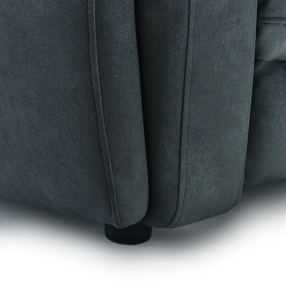 ARABELLA 2 Seater Recliner Sofa with Speakers Dexter Shadow Fabric - Image 25