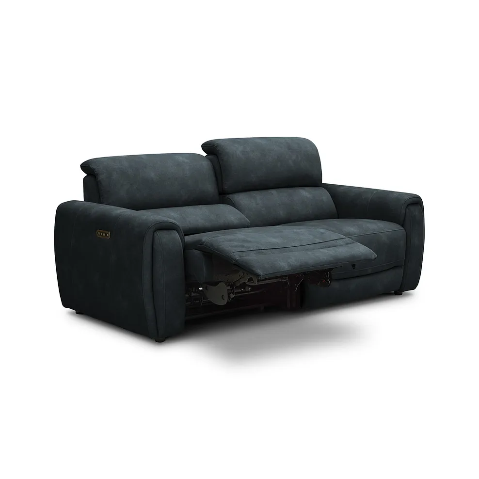 ARABELLA 3 Seater Electric Recliner Sofa Dexter Shadow Fabric - Image 11