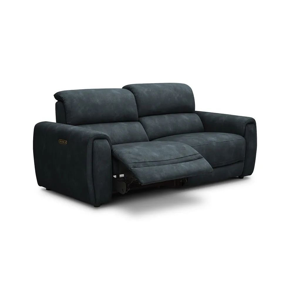ARABELLA 3 Seater Electric Recliner Sofa Dexter Shadow Fabric - Image 10