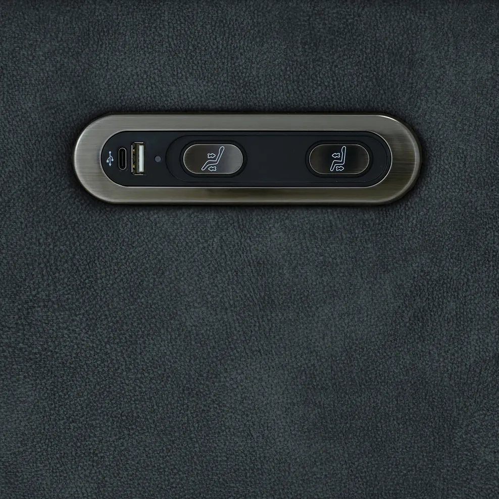 ARABELLA 3 Seater Electric Recliner Sofa Dexter Shadow Fabric - Image 19