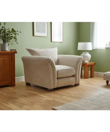 ASHBY Armchair Cream Fabric