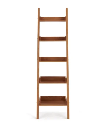 ASPEN Slim Shelving Unit Natural Solid Oak