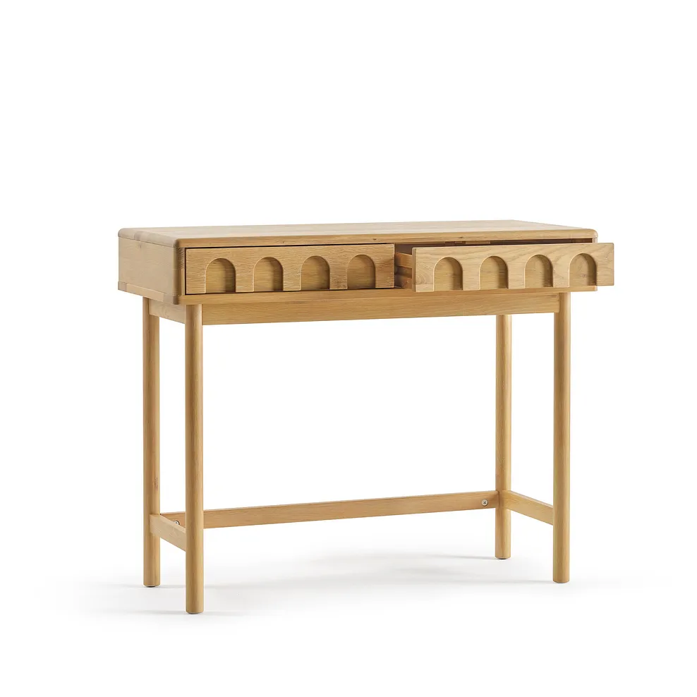 BELGRAVE Console Table Natural Oak - Image 8