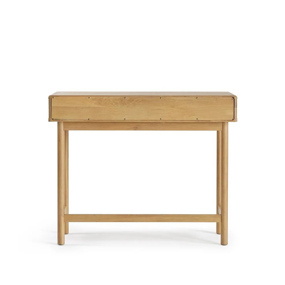 BELGRAVE Console Table Natural Oak - Image 9