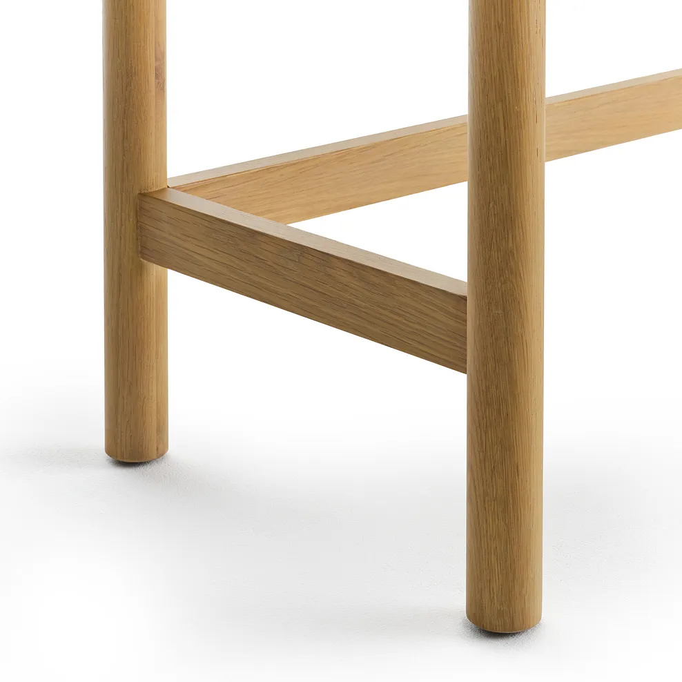 BELGRAVE Console Table Natural Oak - Image 10