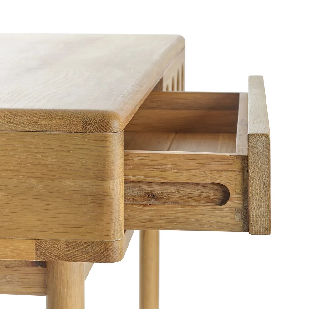 BELGRAVE Console Table Natural Oak - Image 13