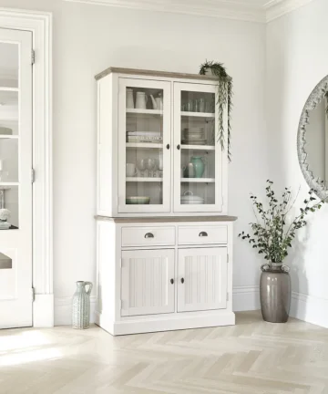 BROMPTON Small Dresser Painted Acacia & Ash Top