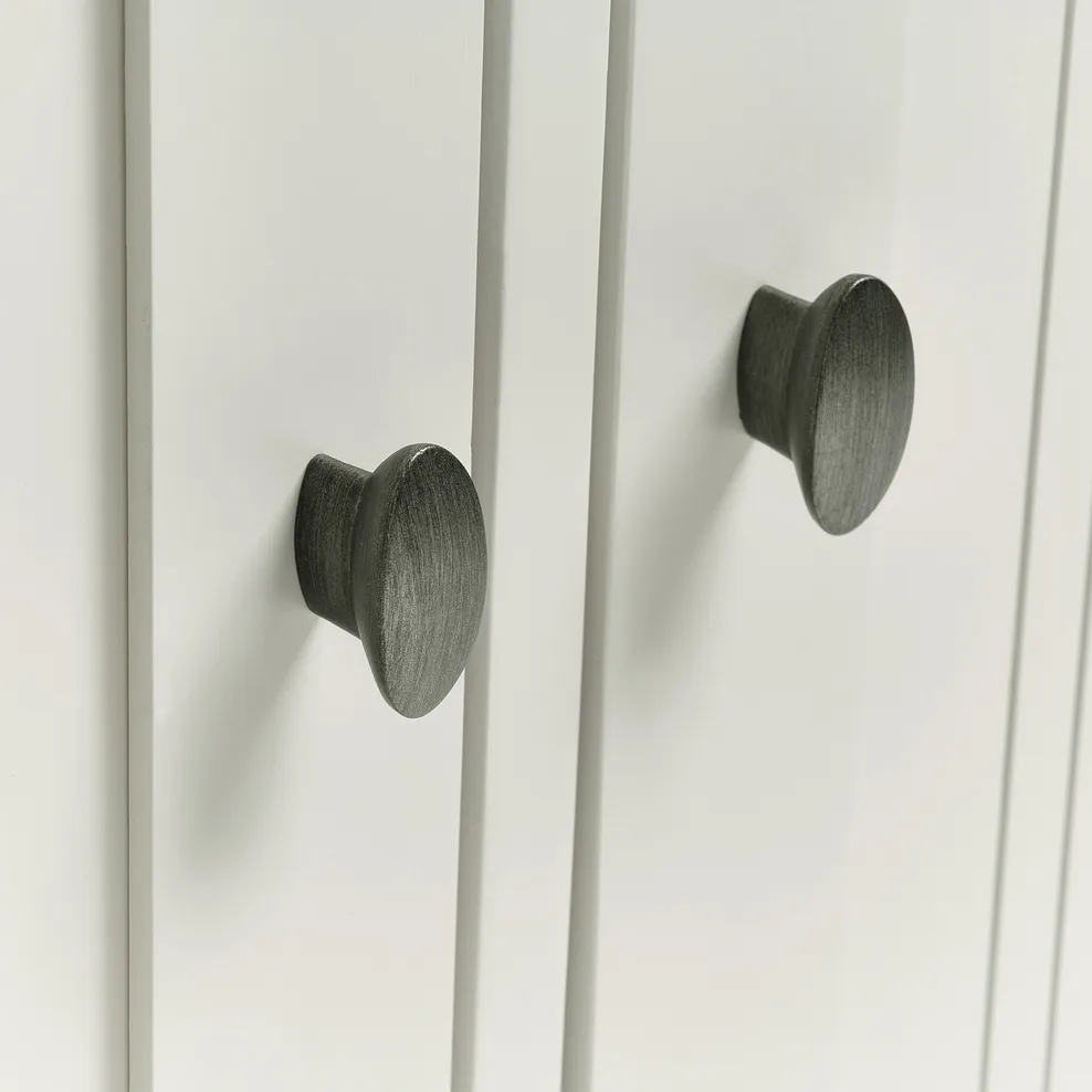 BROMPTON Small Sideboard Painted Acacia & Ash Top - Image 8