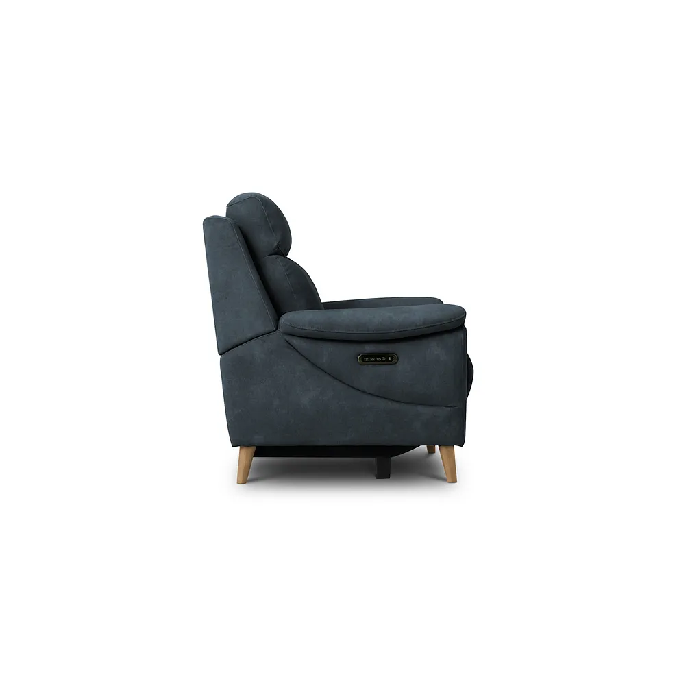 BRUNEL Electric Recliner Armchair Dexter Shadow Fabric - Image 7