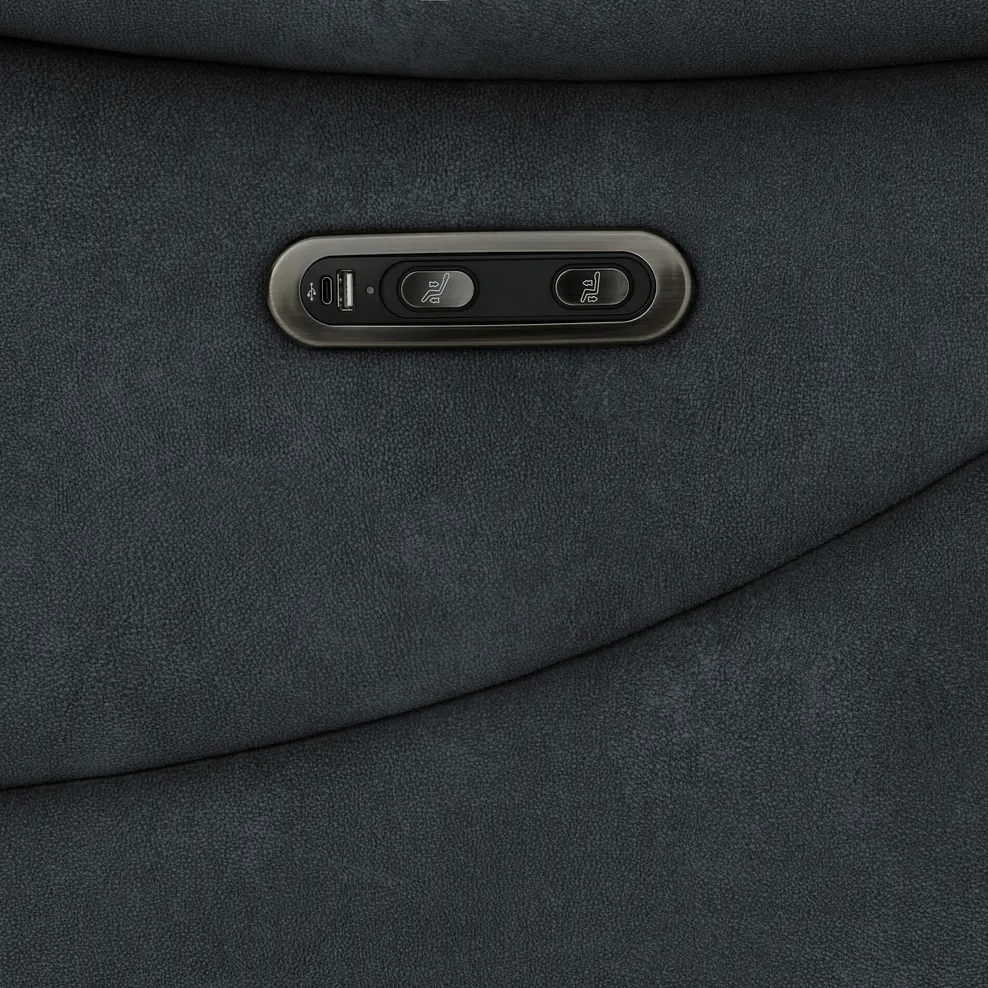 BRUNEL Electric Recliner Armchair Dexter Shadow Fabric - Image 8