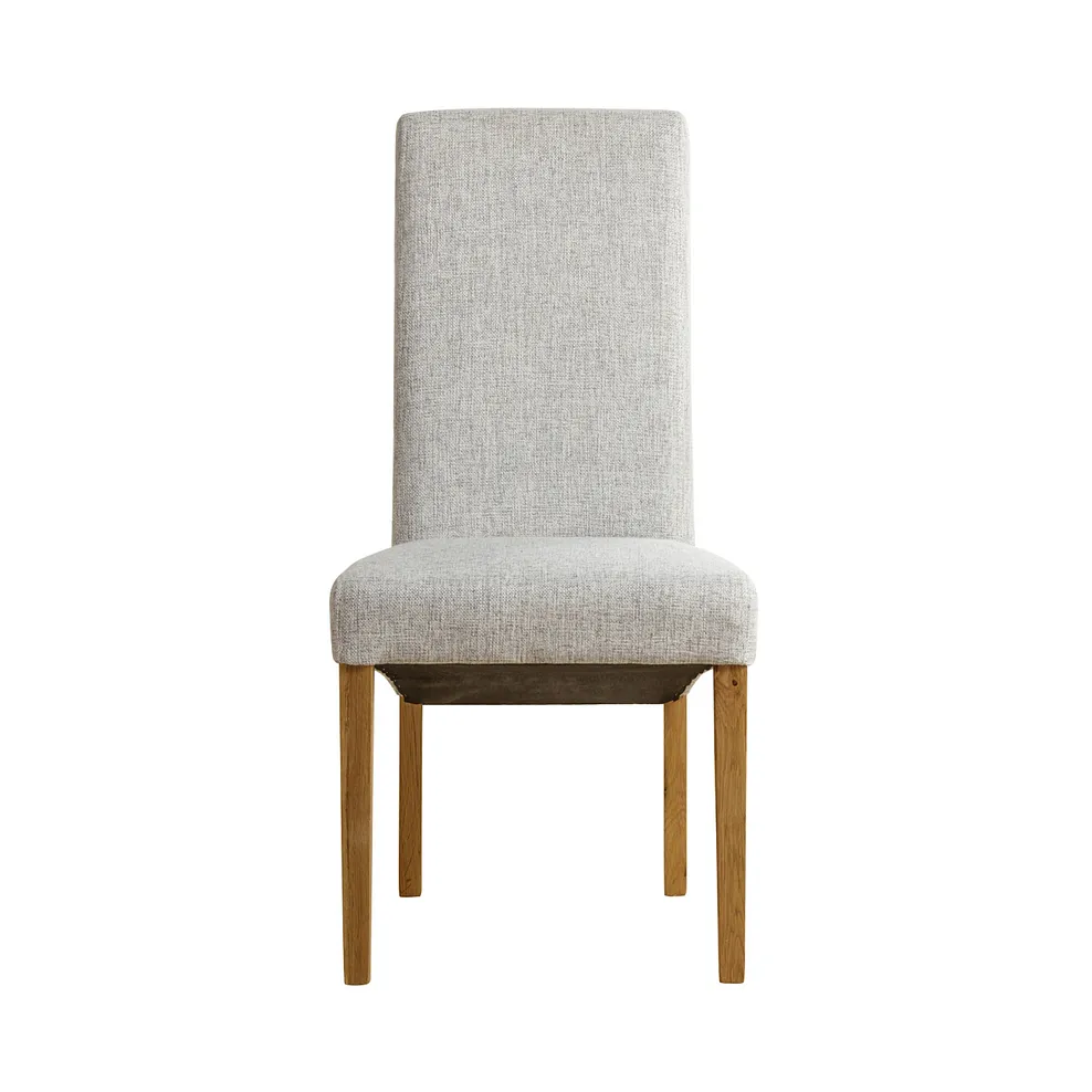 CANTERBURY 5ft Extending Dining Table with 6 Chairs Natural Solid Oak - Image 3