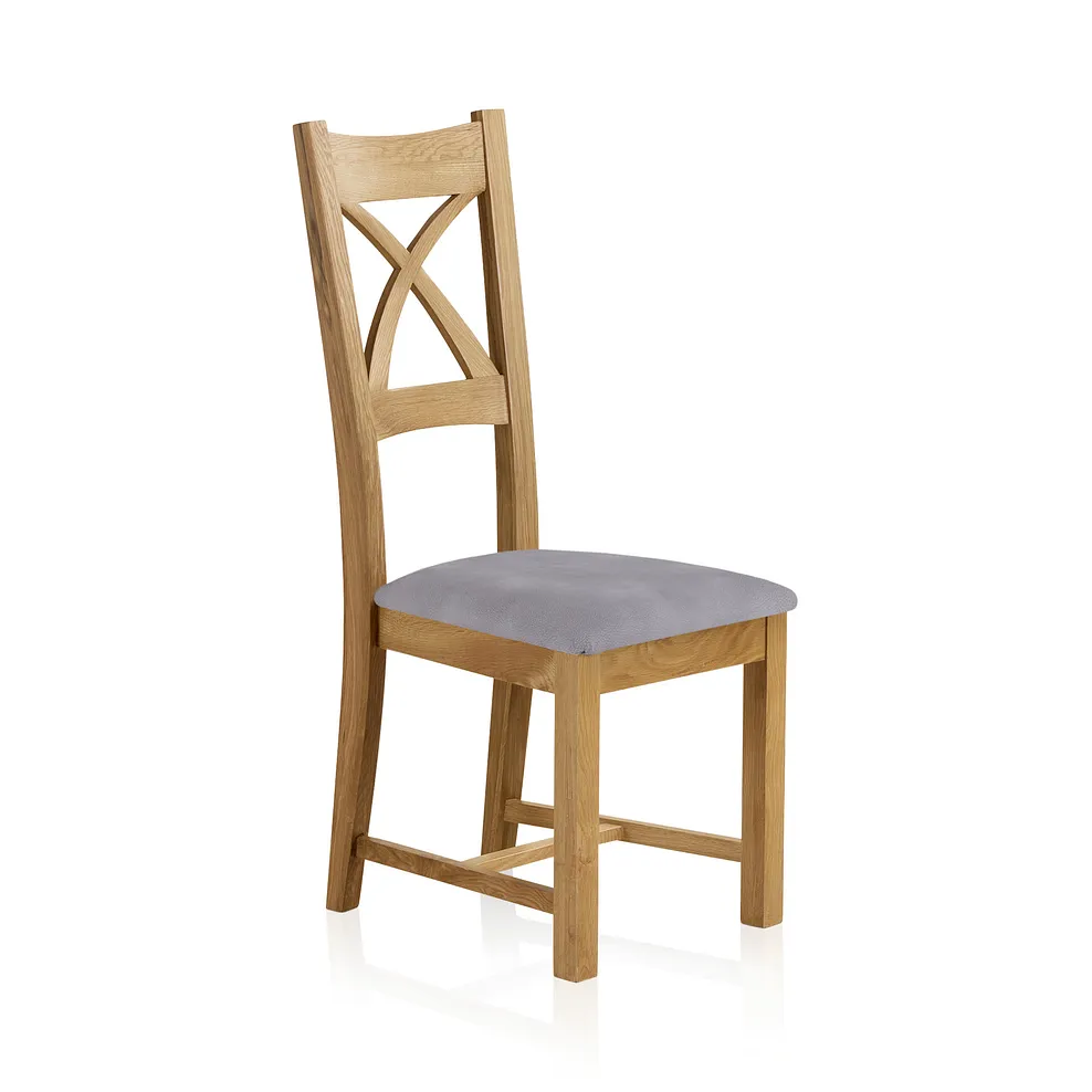 CANTERBURY 5ft Extending Dining Table with 4 Chairs Natural Solid Oak