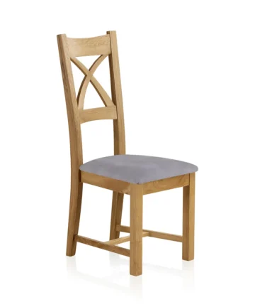 CANTERBURY 5ft Extending Dining Table with 6 Chairs Natural Solid Oak