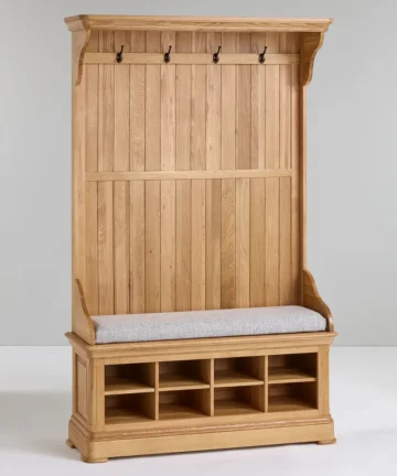 CANTERBURY Hallway Unit Natural Solid Oak