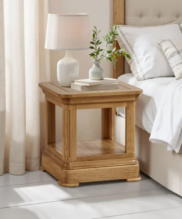 CANTERBURY Side Table Natural Solid Oak
