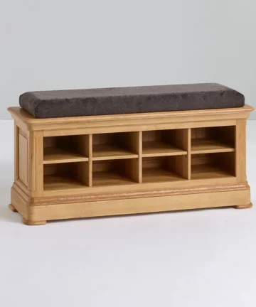 CANTERBURY Shoe Storage Natural Solid Oak