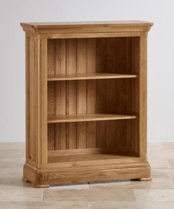 CANTERBURY Small Bookcase Natural Solid Oak