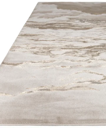 CLOUDS METALLIC RUG 120 x 170cm - Cream