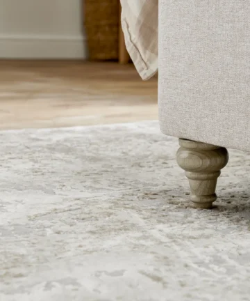 CLOUDS METALLIC RUG 160 x 230cm - Cream