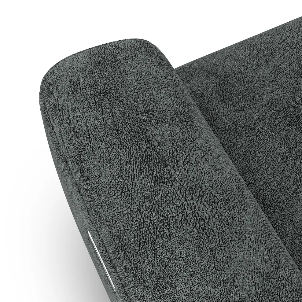COHEN 3 Seater Sofa Bed Dapple Grey Fabric - Image 9