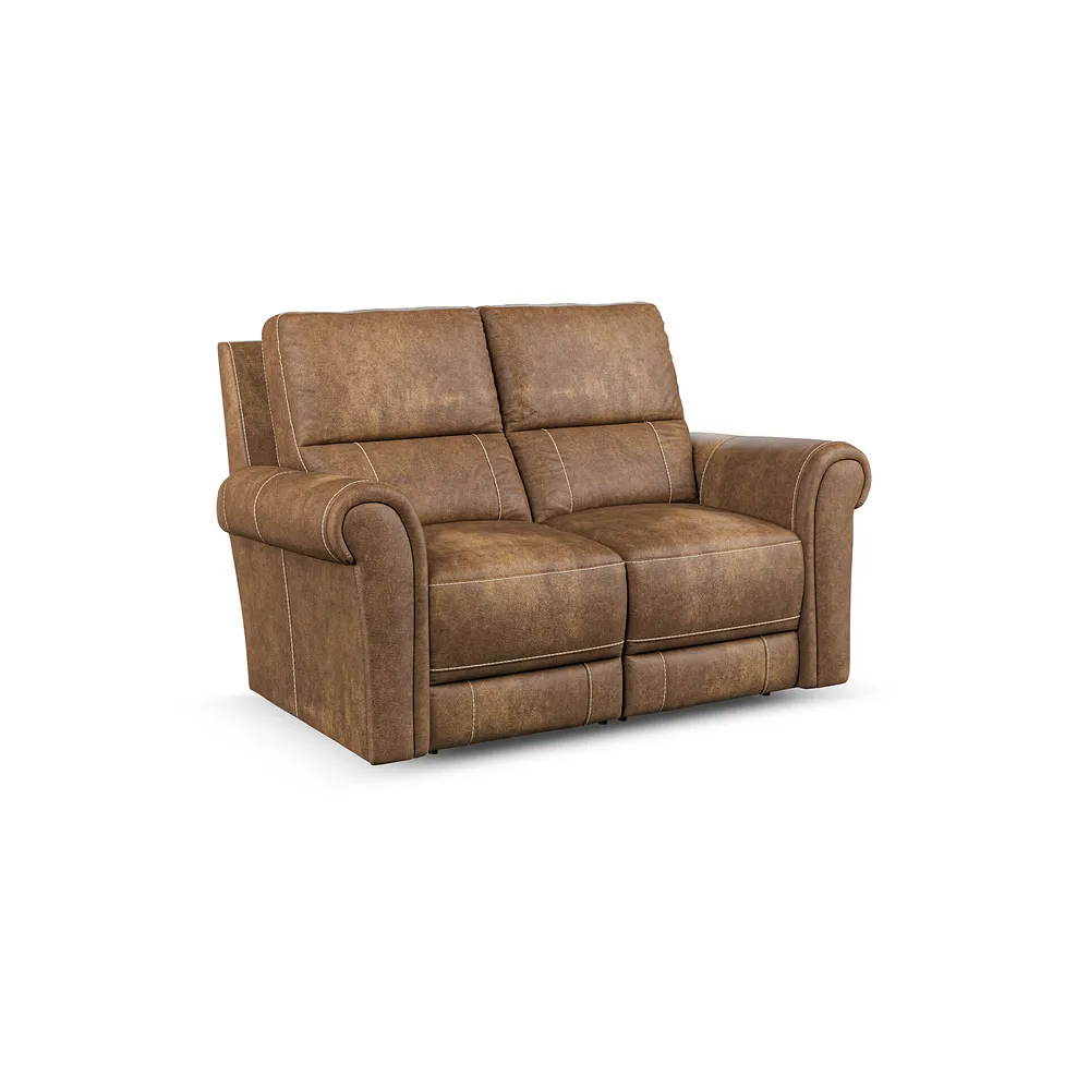 COLORADO 2 Seater Sofa Ranch Brown Fabric - Image 2