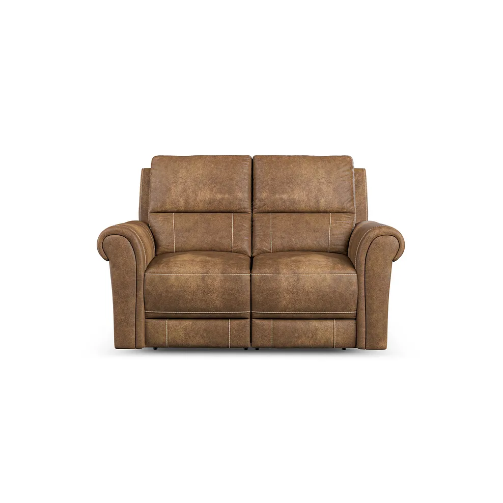 COLORADO 2 Seater Sofa Ranch Brown Fabric - Image 3
