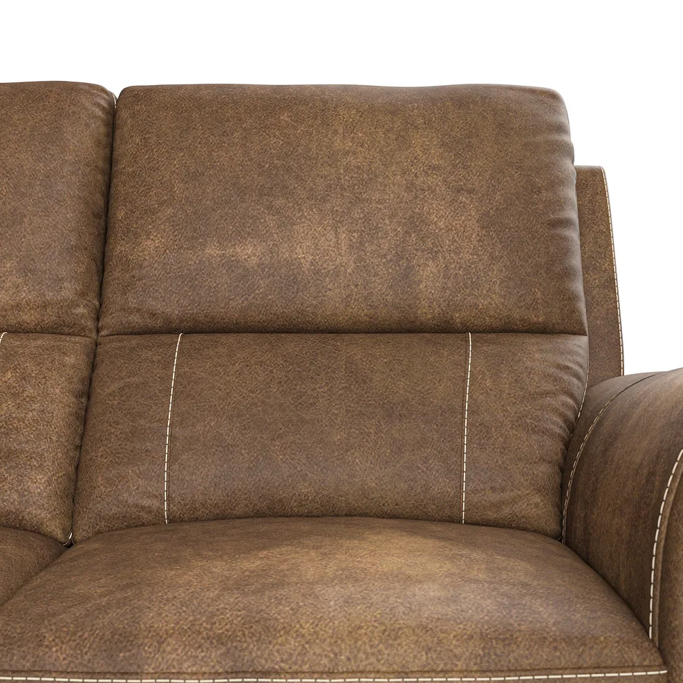COLORADO 2 Seater Sofa Ranch Brown Fabric - Image 6